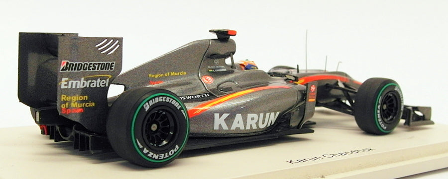 Spark 1/43 Scale S3004 - F1 HRT F1-10 #20 Monaco GP 2010