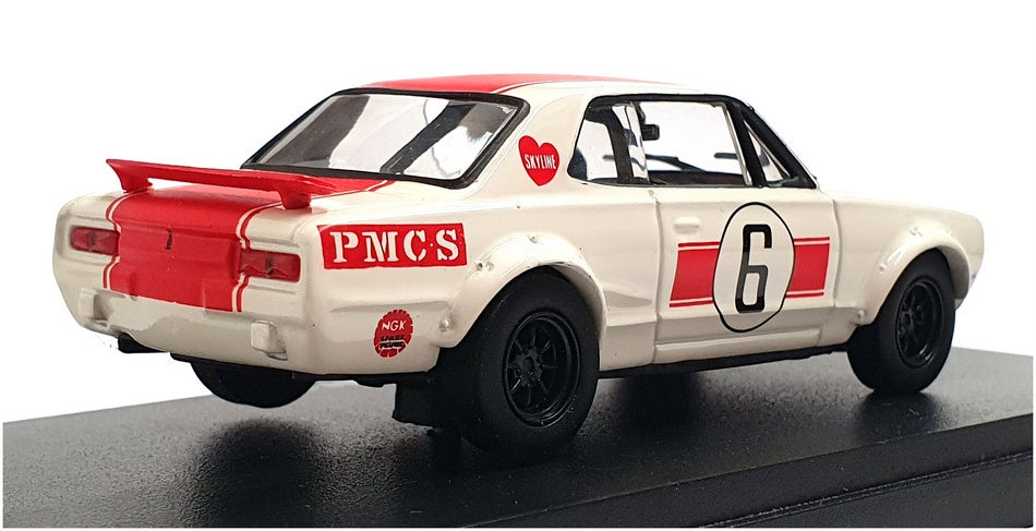 Kyosho 1/43 Scale 03022R - Nissan Skyline 2000GTR Racing - Red #6