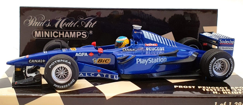 Minichamps 1/43 Scale 430 990118 - Prost Peugeot AP02 Testcar 1999 - N.Heidfeld