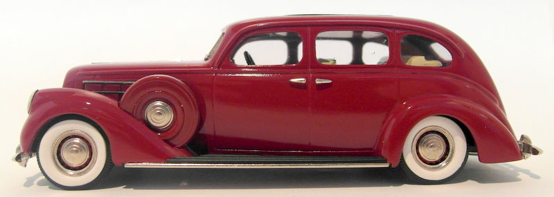 Brooklin 1/43 Scale BRK141A  - 1937 Lincoln Model K 7-Pass Sedan Royal Maroon