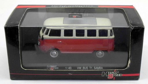 High Speed 1/43 Scale Diecast 43KFB12S - VW Bus T1 Samba