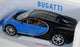 Burago 1/18 Scale 18-11040 - Bugatti Chiron - Blue & Black