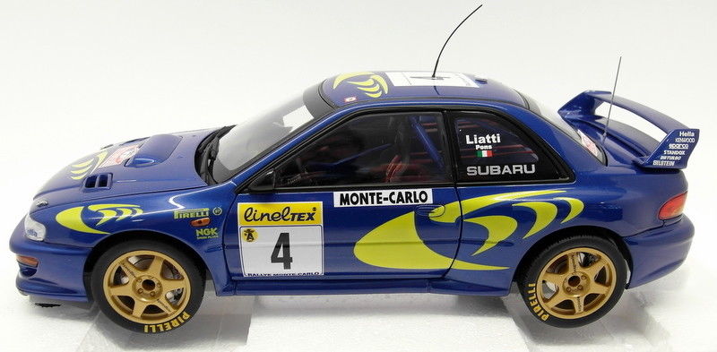 Autoart 1/18 Scale 89791 - 1997 Subaru Impreza WRC #4 Monte Carlo Liatti / Pons