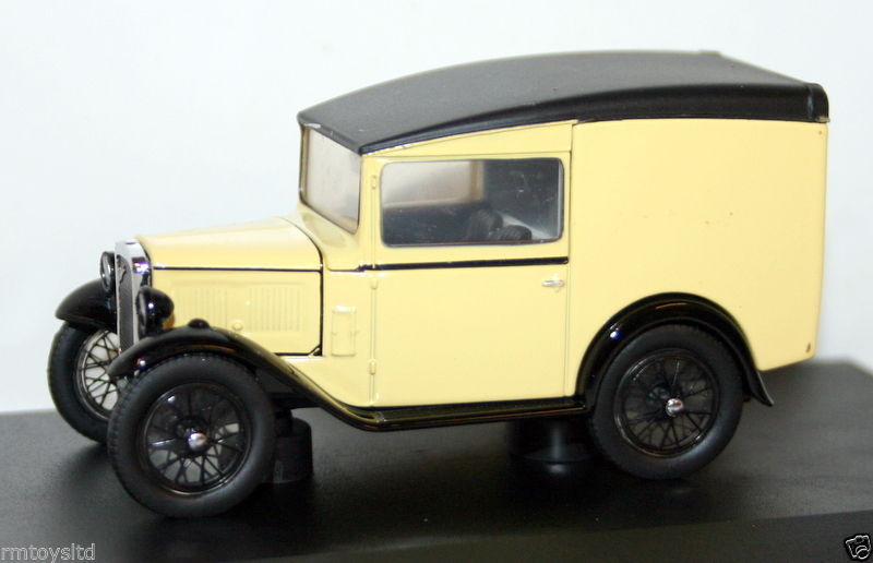 OXFORD DIECAST 1/43 - ASV001 AUSTIN SEVEN RN VAN PRIMROSE