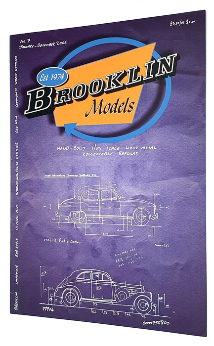 Brooklin Models Vol.7 Jan-Dec 2006 - Fully Illustrated A4 Colour Catalogue