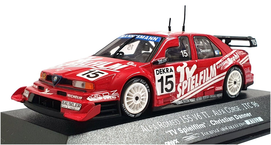 Onyx 1/43 Scale XT017 - Alfa Romeo 155 V6 TI "TV Spielfilm - #15 Danner