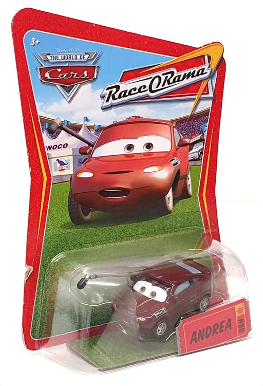Mattel Disney Pixar Cars P1650 #95 - Andrea Vehicle - Burgundy