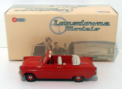 Lansdowne Models 1/43 Scale - LDM23A 1962 Ford Consul Mk2 Convertible - Red