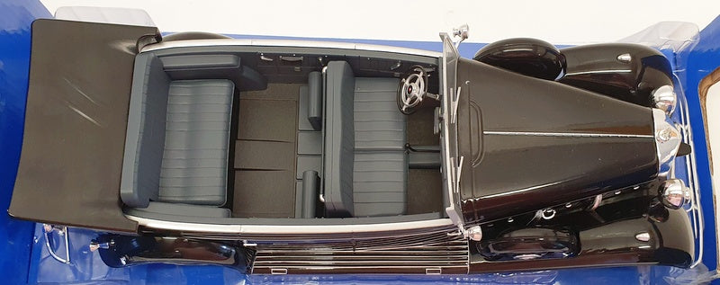 Model Car Group 1/18 MCG18207 - 1938 Mercedes Benz 770 (W150) Cabriolet - Black