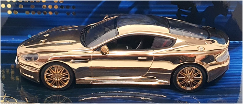 Minichamps 1/43 Scale 436 137621 - Aston Martin DBS James Bond 007 - Gold Plated