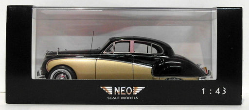 NEO 1/43 Scale Resin Model NEO43144 - Jaguar Mk VIII - Black/Gold