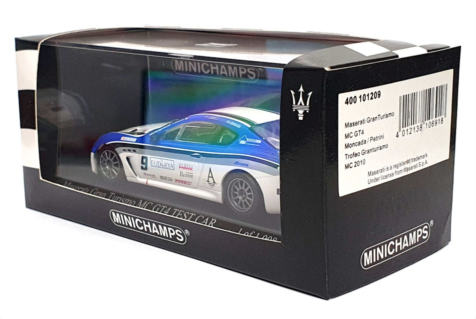 Minichamps 1:43 Maserati MC GT4 Test Car #6 Trofeo GranTurismo 2010 400101206 modèle voiture Minichamps 1:43 Maserati MC GT4 Test Car #6 Trofeo GranTurismo 2010 400101206 modèle voiture