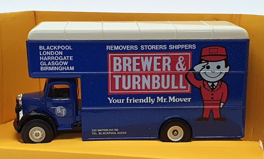 Corgi Appx 14cm Long D953/19 - Bedford O Series Pantechnicon - Brewer & Turnbull