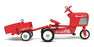 Hallmark Kiddie Car Classics 06376 - 1955 Murray Tractor Trailer Ornament - Red