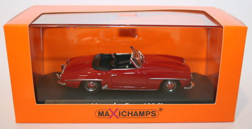 Maxichamps 1/43 Scale Diecast 940 033131 - Mercedes Benz 190 SL 1955 - Red