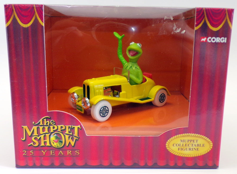 Corgi Appx 9cm Long Diecast CC06601 - Kermit Car - The Muppet Show