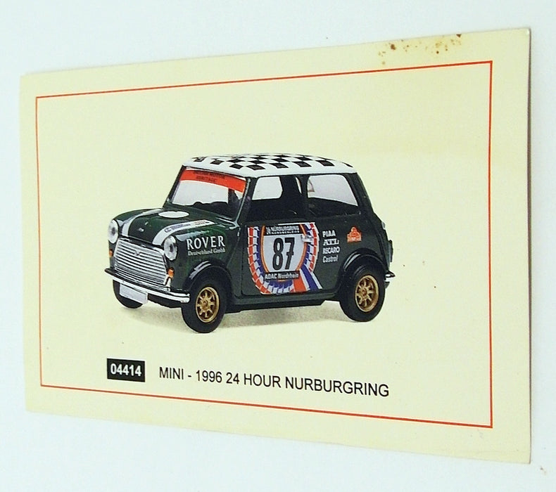 Corgi 1/36 Scale Model Car 04414 - Mini 1996 24Hr Nurburgring - #87