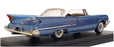 Unknown Brand / Make ? 1/43 Scale U281122B - 1960 Chrysler 300 F Conv Blue/White