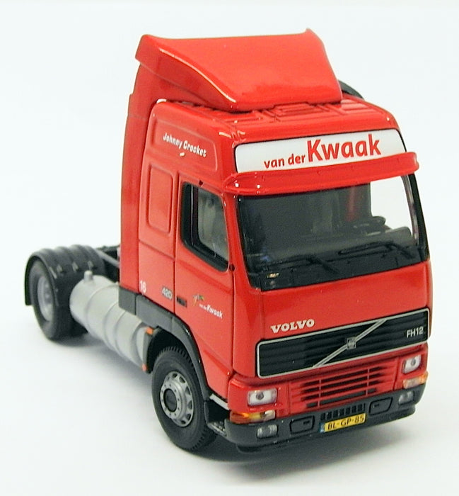 Corgi 1/50 Scale Truck CC12419 - Volvo FH Fridge Trailer - Van Der Kwaak