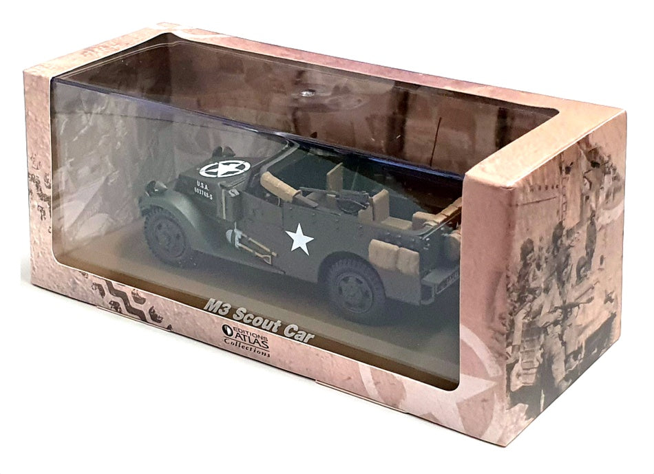 Atlas Editions 1/43 Scale 6690 020 - M3 Scout Car US Army - Green