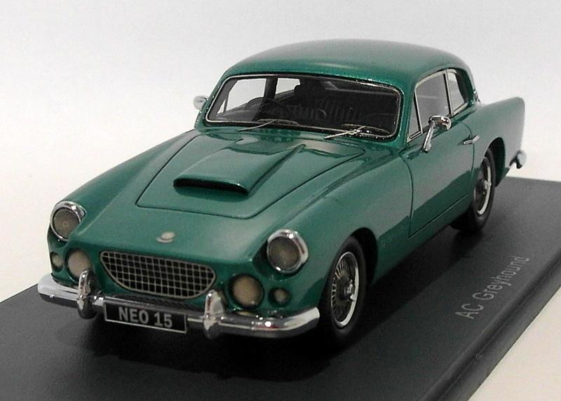 NEO 1/43 Scale Resin Model NEO45015 - AC Greyhound - Green