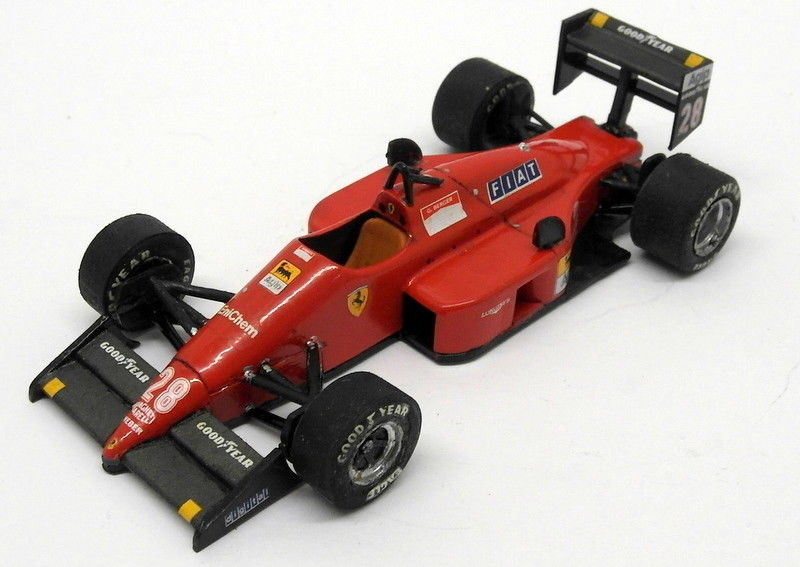 Unbranded 1/43 Scale Plastic 17OCT17L Ferrari #8 G Berger Model F1 Car