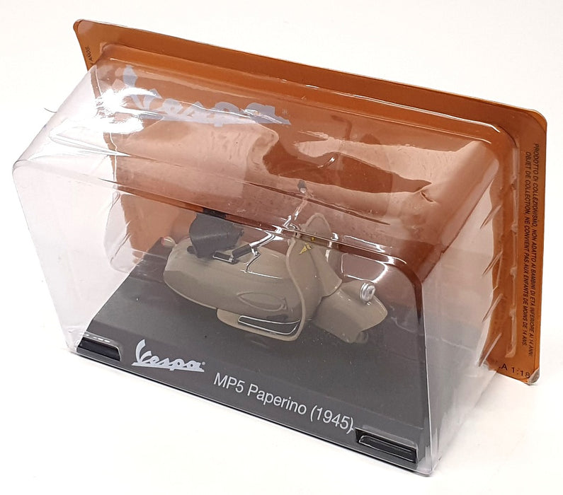 Altaya 1/18 Scale Diecast #26 - 1945 Piaggio Vespa MP5 Paperino - Fawn