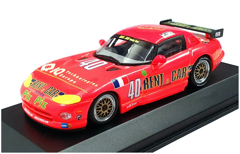Minichamps 1/43 Scale 430 941440 - Dodge Viper Le Mans 1994 #40 Arnoux