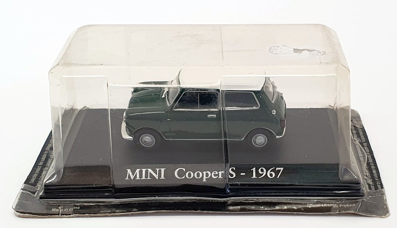Altaya 1/43 Scale Model Car AL3820 - 1967 Mini Cooper S - Green/White