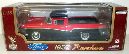 ROAD SIGNATURE 1/18 - 92208 1957 FORD RANCHERO - RED / BLACK