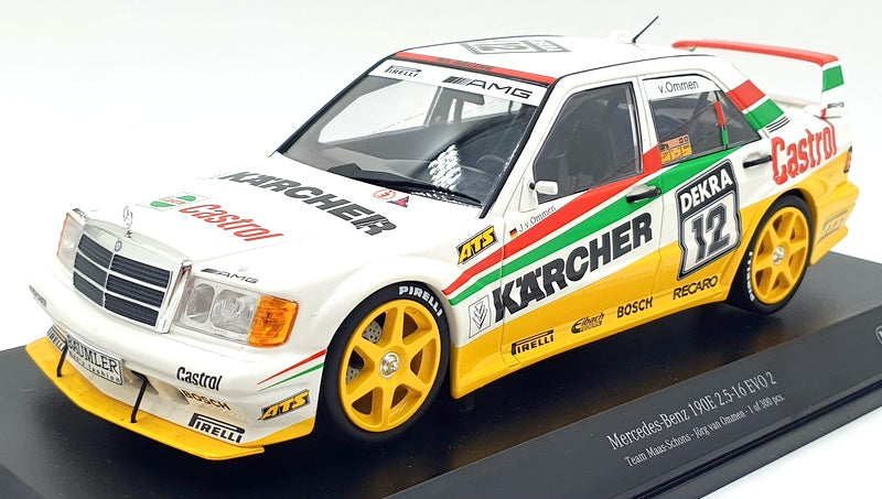 Minichamps 1/18 Scale 155 923612 Mercedes-Benz 190E Maas-Schons Ommen DTM 1992