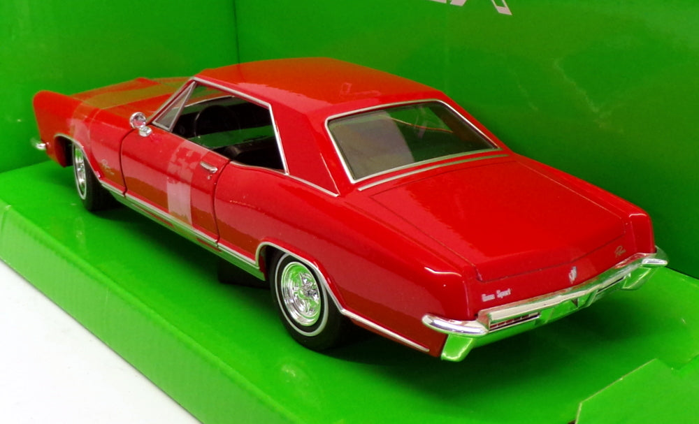 Welly 1/24 Scale 24072W - 1965 Buick Riviera Gran Sport  - Red