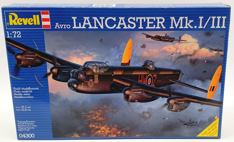 Revell 1/72 Scale Model Aircraft Kit 04300 - Avro Lancaster Mk.I/III