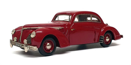 MA Collection 1/43 Scale No.61 - 1939 Rosengart Supertraction Coupe - Burgundy