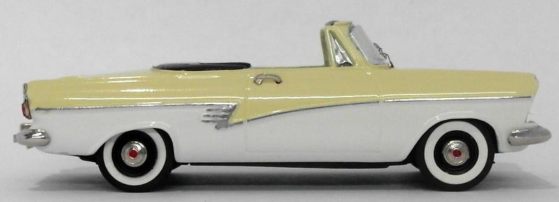 Kenna Models Minicar 43 1/43 Scale EHE2 - 1958 Ford Taunus Cabrio Yellow/White