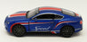 2012 Bentley Cont GT Speed - Blue - Kinsmart Pull Back & Go Metal Model Car
