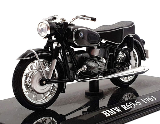 Atlas Editions 1/24 Scale 4 658 107 - BMW R69-S Motorbike - Black