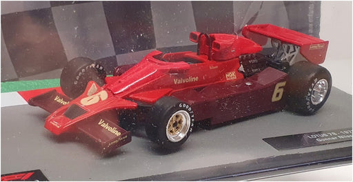 Altaya 1/43 Scale AT301122Q - F1 1977 Lotus 78 G. Nilsson - Red