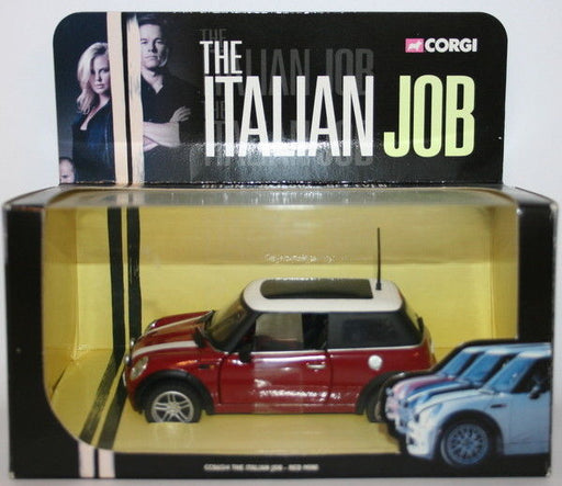 Corgi Diecast Metal Model CC86514 - The Italian Job 2003 - New Mini Cooper - Red
