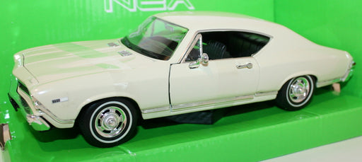 Welly NEX 1/24 Scale 29397W - 1968 Chevrolet Chevelle SS 396 - Cream