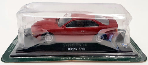 Altaya 1/43 Scale Model Car IR01 - BMW 850i - Burgundy