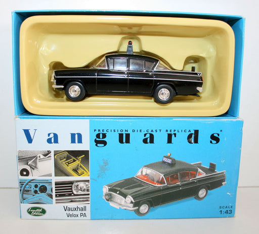 VANGUARDS 1/43 VA06401 VAUXHALL VELOX PA STOCKPORT BOROUGH POLICE
