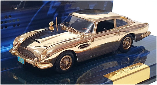 Minichamps 1/43 Scale 436 137261 - Aston Martin DB5 James Bond 007 - Gold Plated