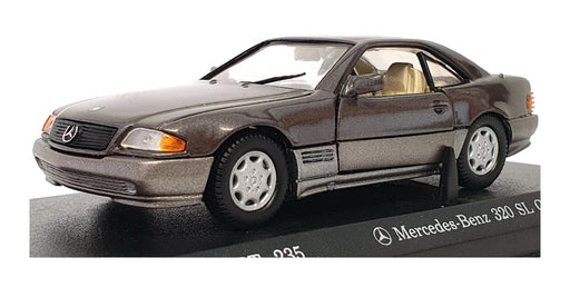 Detail Cars 1/43 Scale Diecast ART235 - Mercedes Benz 320 SL - Metallic Grey
