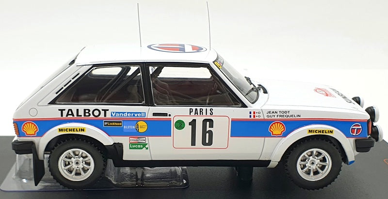 IXO 1/18 Scale 18RMC095A - Talbot Sunbeam Lotus #16 RMC 1981 G.Frequelin