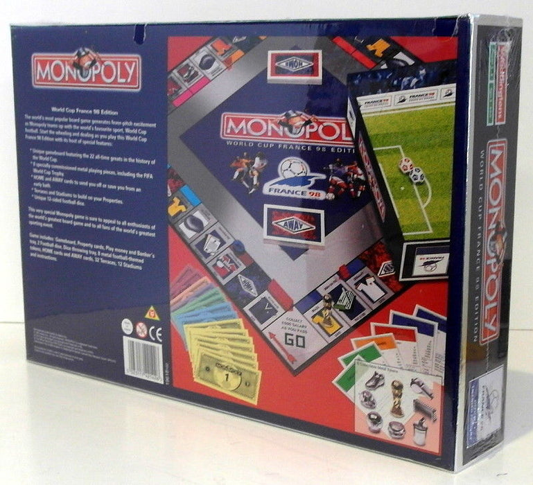 Waddingtons Board Game 19618 - Monopoly World Cup France 98 Edition — R ...
