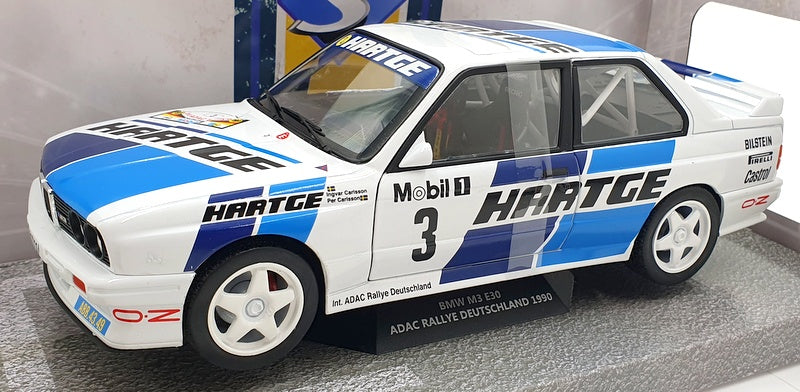 Solido 1/18 Scale Diecast S1801514 - BMW E30 GR.A ADAC Rally 1990 #3 3663506016479 Solido 1/18 Scale Diecast S1801514 - BMW E30 GR.A ADAC Rally 1990 #3 3663506016479