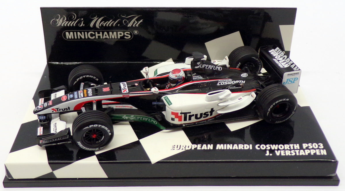 Minichamps 1/43 Scale 400 030019 - F1 European Minardi Cosworth PS03