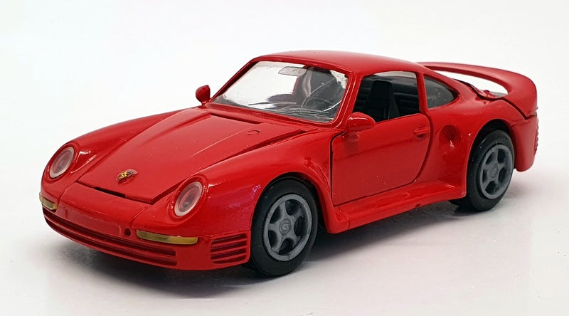 NZG 1/43 Scale Model Car 297 - Porsche 959 - Red