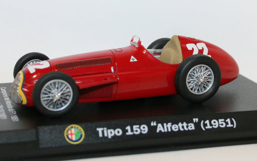 Altaya 1/43 Scale - Alfa Romeo Tipo 159 Alfetta 1951 #22